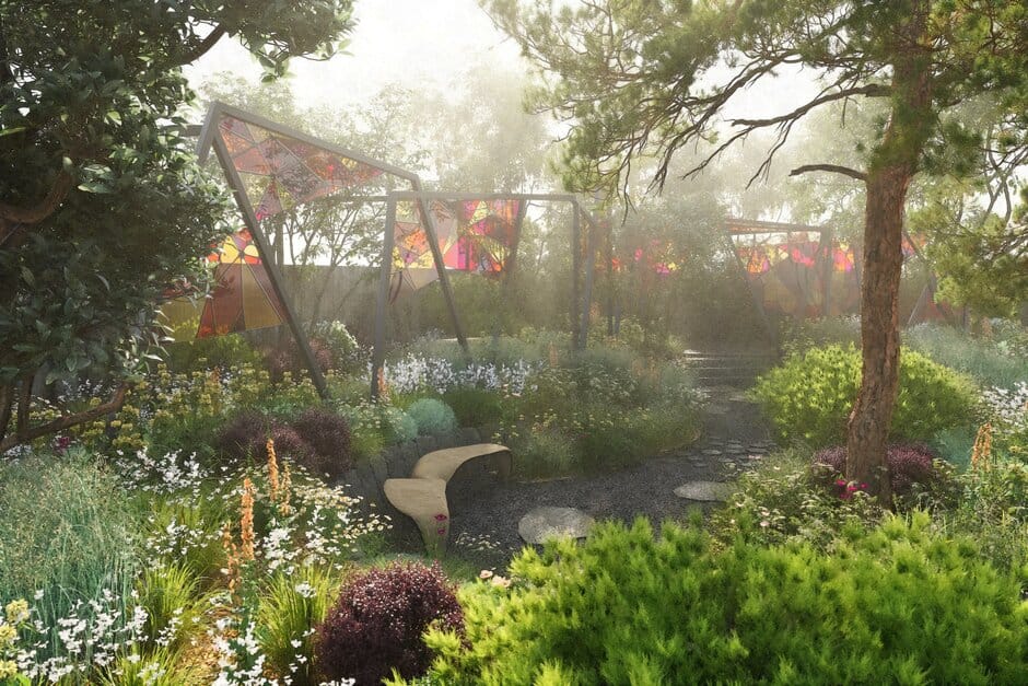 The King's Trust Garden; Seeding Success, designed by Joe Perkins, credit; Samuel North chelsea flower show 2025